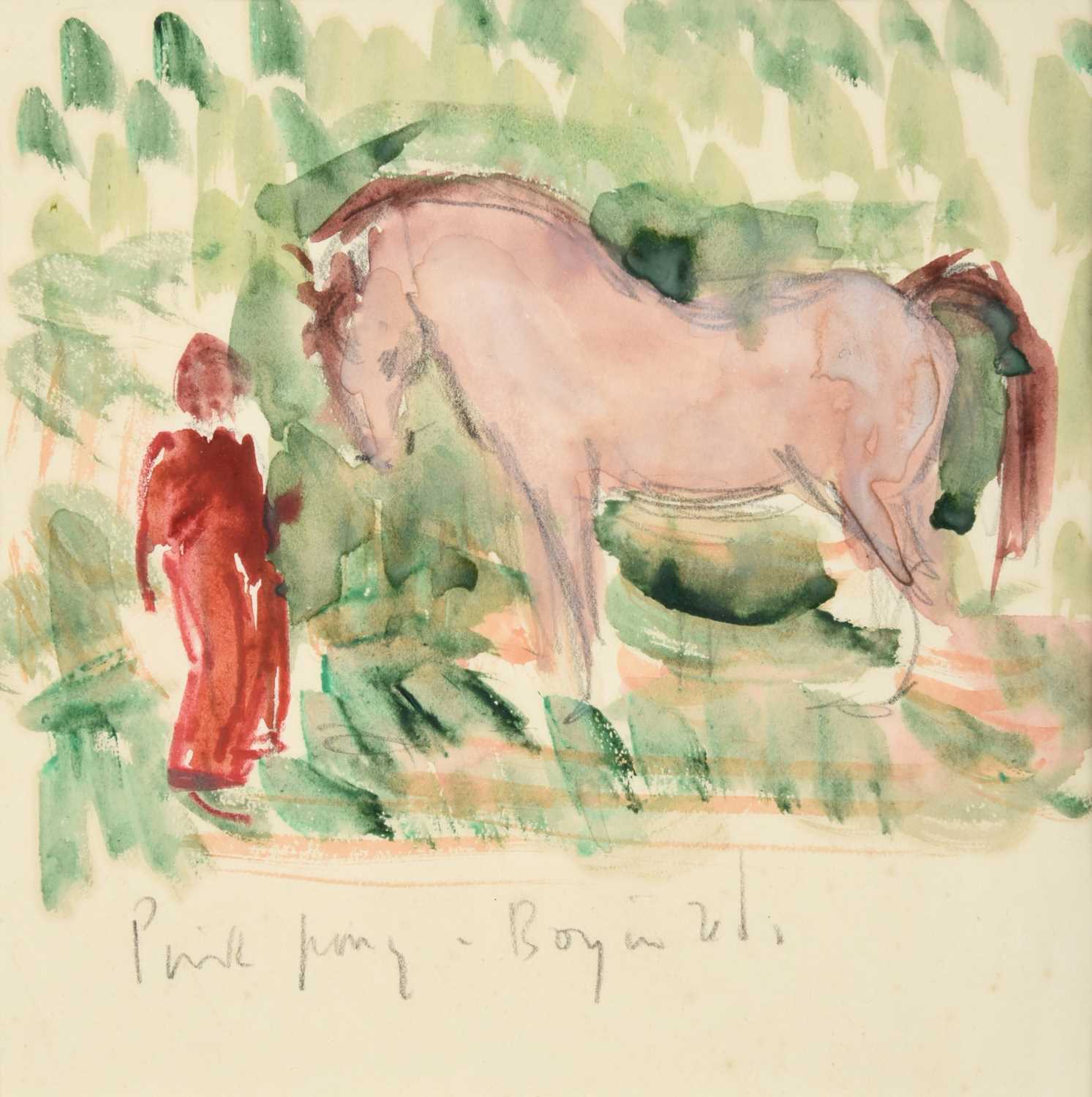 Lot 1068 - Peggy Somerville (1918-1975) "Pink Pony and...