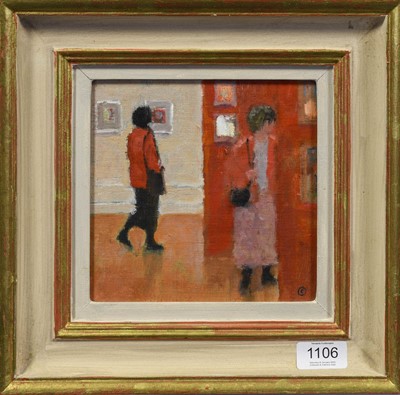 Lot 1106 - Colin Orchard (b.1965) "Gallery Interior"...