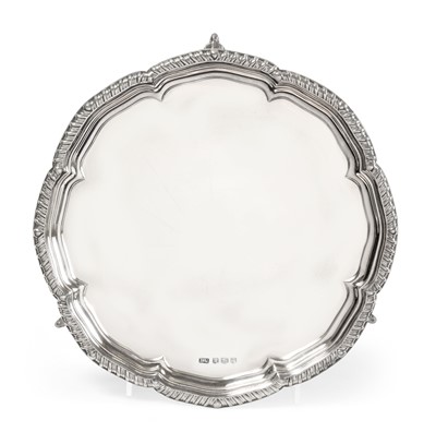 Lot 2321 - An Elizabeth II Silver Waiter