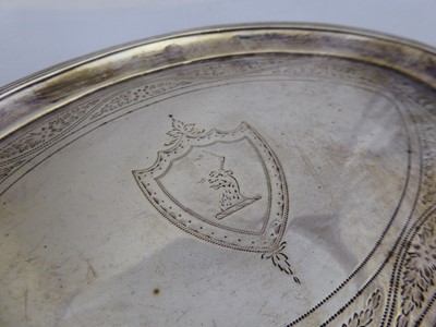Lot 2091 - A George III Silver Teapot-Stand