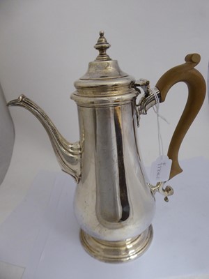 Lot 2160 - An Elizabeth II Silver Coffee-Pot