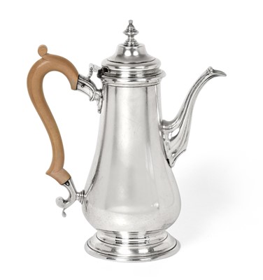 Lot 2160 - An Elizabeth II Silver Coffee-Pot