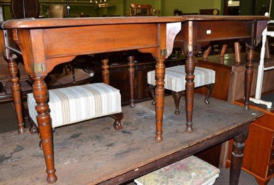 Lot 440 - Two pub tables