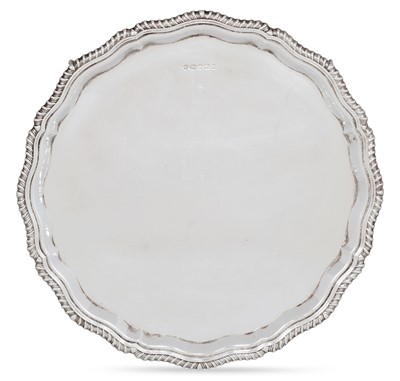 Lot 2312 - An Elizabeth II Silver Salver