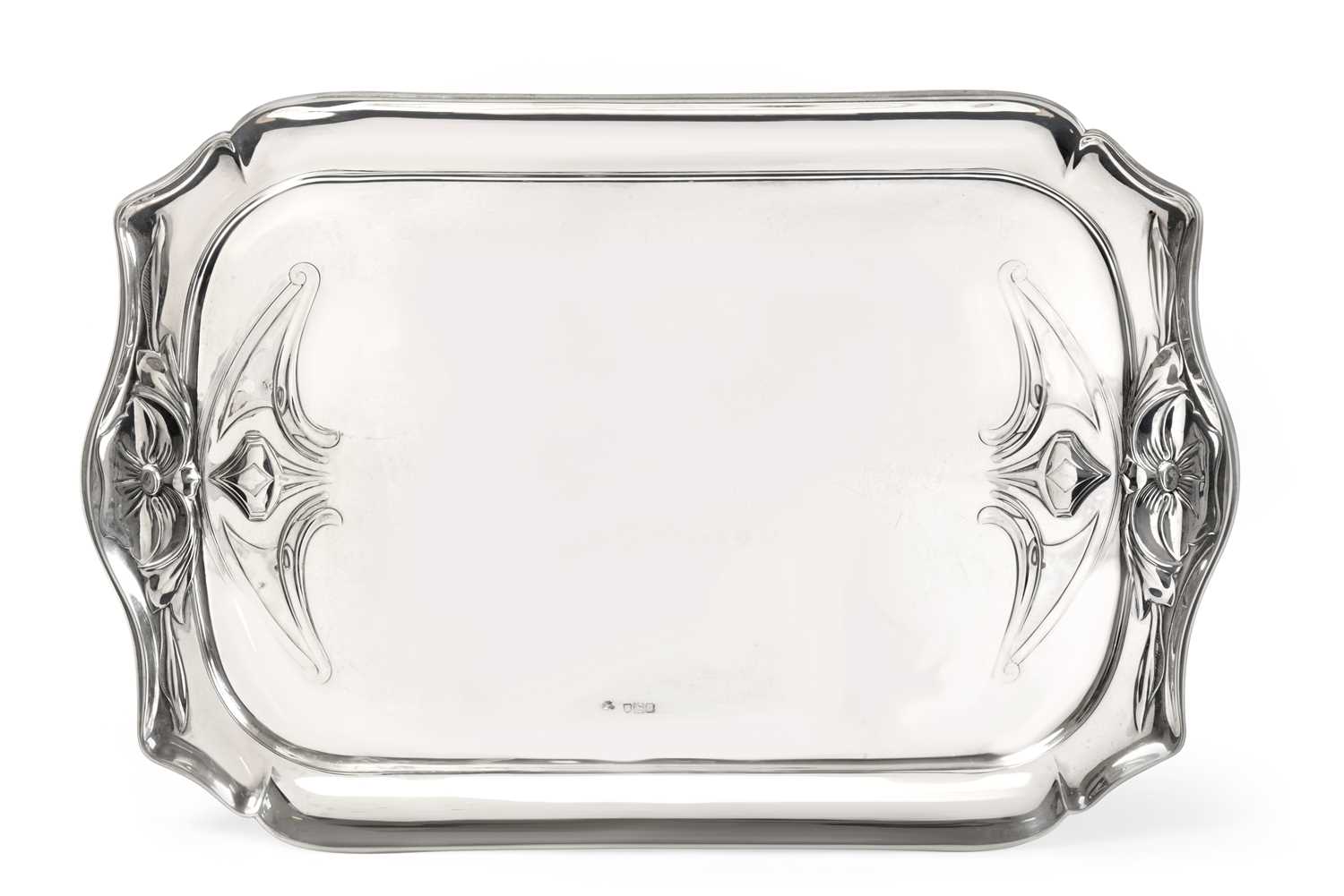 Lot 2126 - A Victorian Silver Tray