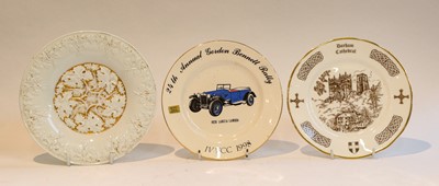 Lot 96 - A selection of ceramics, including: a copper...