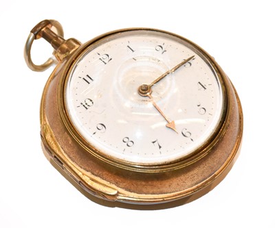 Lot 182 - An early 18th century verge pocket watch...