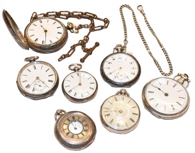 Lot 188 - A silver Niello Zenith pocket watch with...