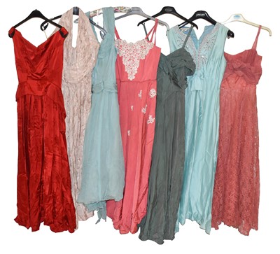 Lot 2073 - Circa 1950/60s Full Length Evening Dresses,...