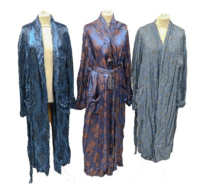 Lot 2059 - Circa 1940/60s Gents Dressing Robes,...