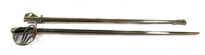 Lot 3147 - A Spanish Dress Sword, the 80cm epee steel...