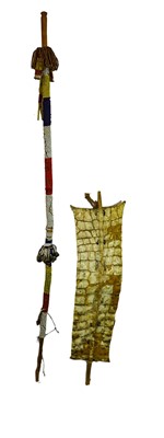 Lot 3208 - A Masai Fertility Dance Staff, the long wood...