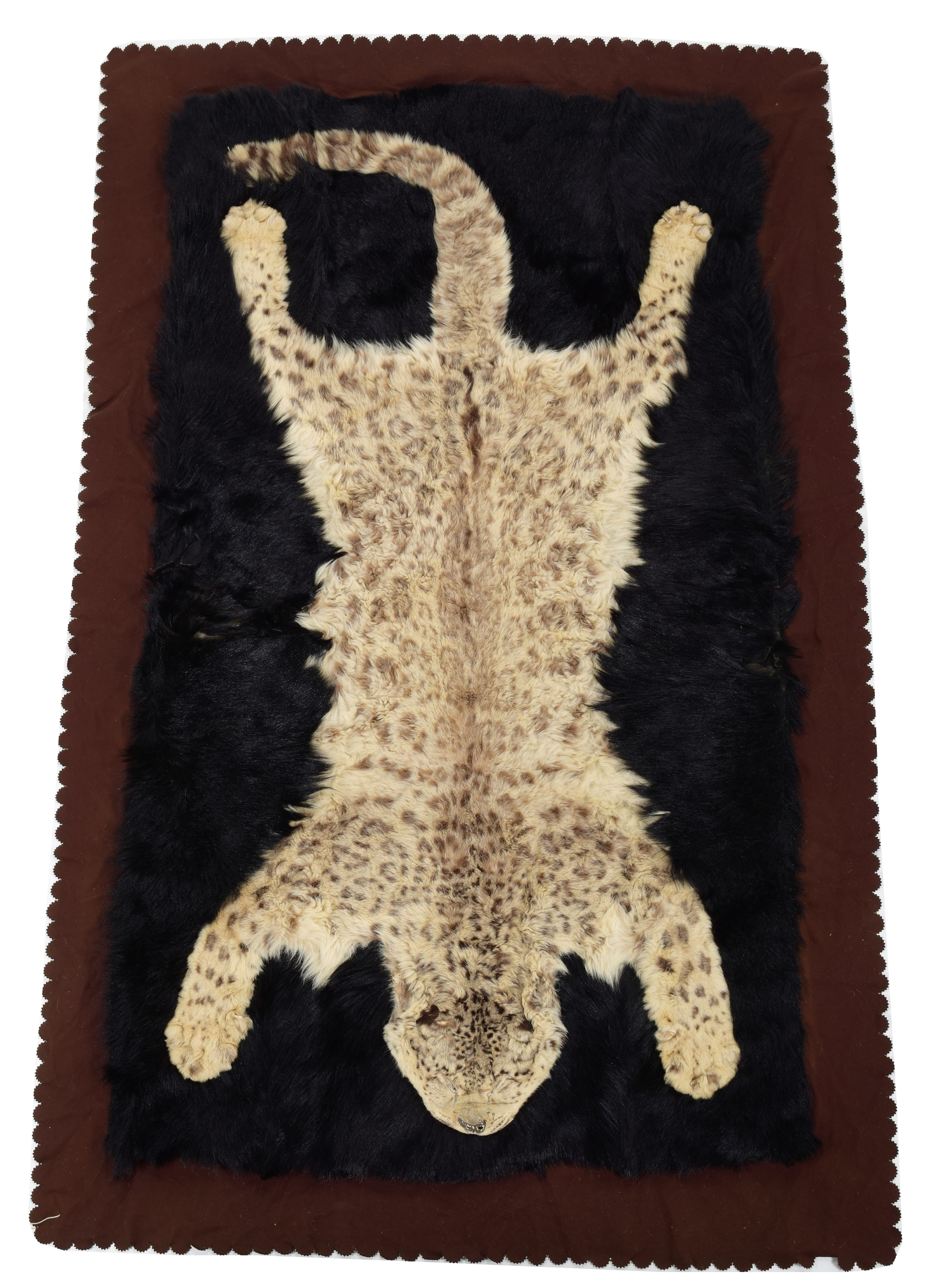 Lot 313 - Taxidermy: A Rare Snow Leopard Skin Rug
