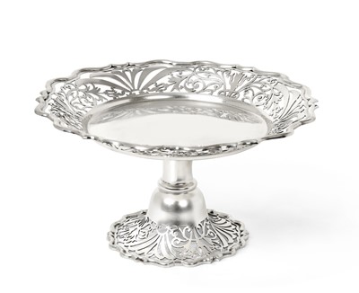 Lot 2103 - A Victorian Silver Pedestal Dish