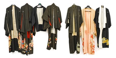 Lot 2180 - 20th Century Japanese Kimonos, comprising a...