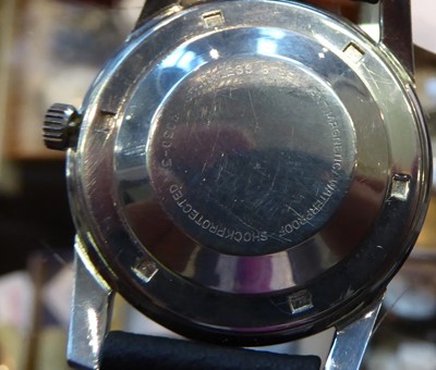 Lot 269 - A Hamilton automatic wristwatch, with leather...