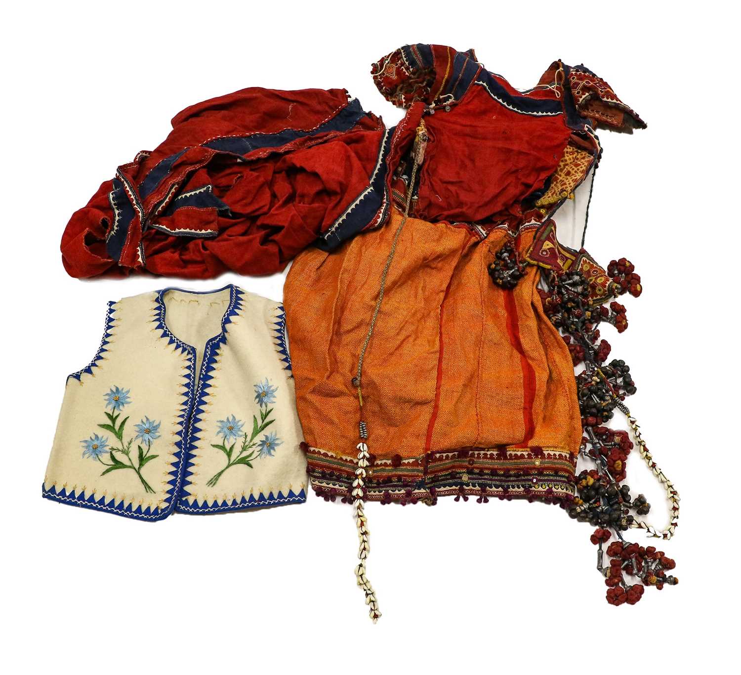 Lot 2184 - Assorted Eastern Costume, comprising a short...