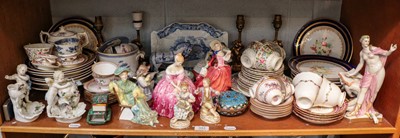 Lot 342 - 19th and 20th century ceramics, including: two...