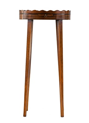 Lot 725 - A George III Style Mahogany and...