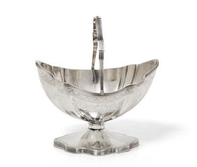 Lot 2013 - A George III Silver Sugar-Basket