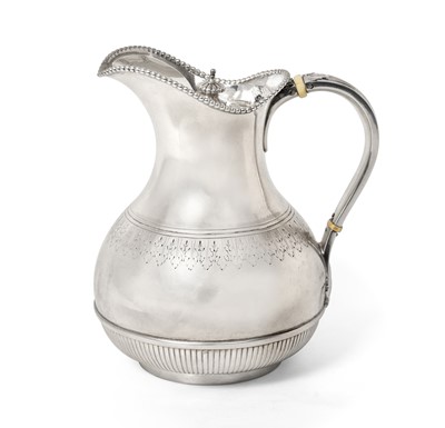 Lot 2147 - A George V Silver Hot-Water Jug