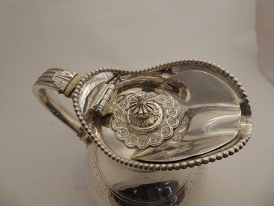 Lot 2147 - A George V Silver Hot-Water Jug