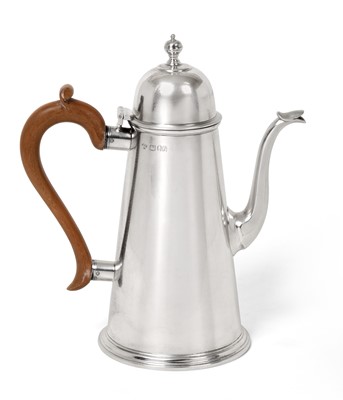 Lot 2141 - An Elizabeth II Silver Coffee-Pot