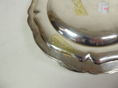 Lot 2195 - A Set of Six Victorian Silver Dinner-Plates