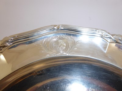 Lot 2223 - A Set of Twelve George III Silver Soup-Plates From the Pelham Service