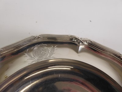 Lot 2223 - A Set of Twelve George III Silver Soup-Plates From the Pelham Service