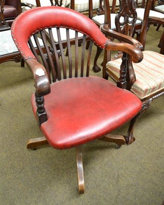 Lot 488 - Revolving office chair