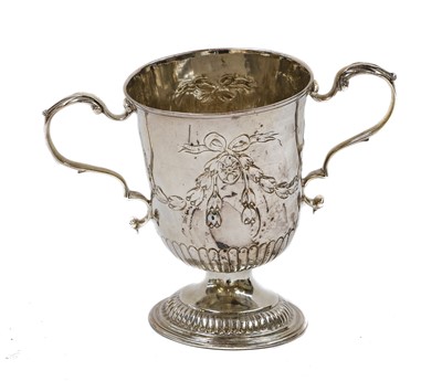Lot 192 - A George II Silver Two-Handled Cup, Maker's...