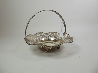 Lot 2161 - An Edward VII Silver Basket