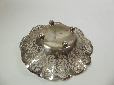 Lot 2161 - An Edward VII Silver Basket