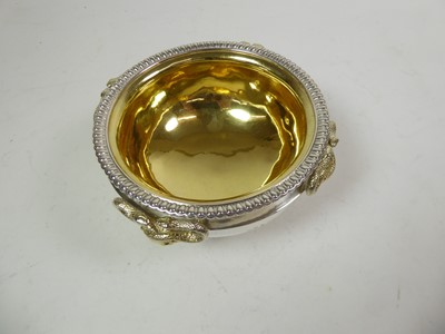 Lot 2221 - A Three-Piece George III Parcel-Gilt Silver Tea-Service