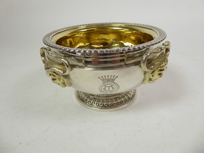 Lot 2221 - A Three-Piece George III Parcel-Gilt Silver Tea-Service