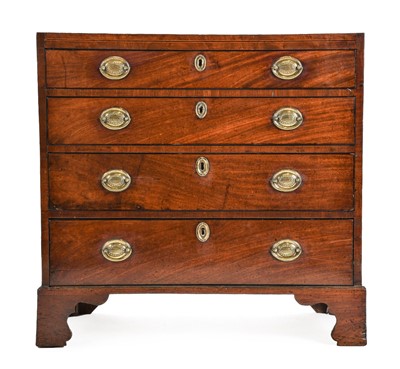 Lot 268 - A George III Mahogany and Pine-Lined...