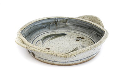 Lot 83 - Andrew Hague (b.1948): A Stoneware Charger,...