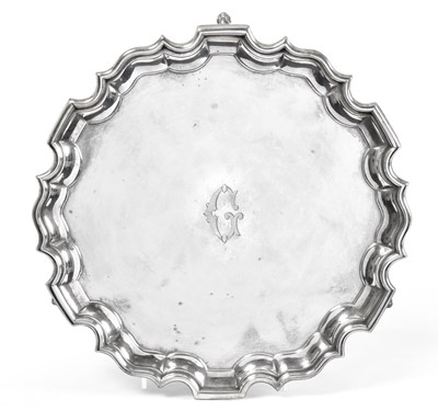 Lot 2131 - An Edward VII Silver Salver