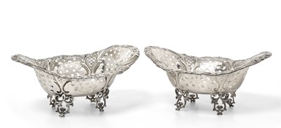 Lot 2178 - A Pair of Victorian Silver Dishes