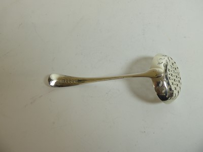Lot 2012 - A George III Silver Bowl and Cover and an Associated Sifting-Spoon