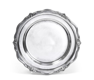 Lot 2167 - A George V Silver Dessert-Plate
