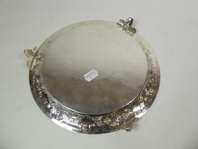 Lot 2190 - A Victorian Scottish Silver Salver