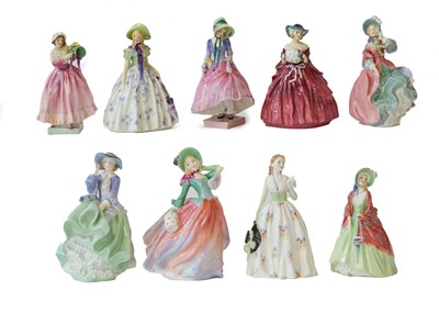 Lot 387 - Royal Doulton ladies, including: 'The New...