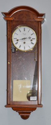 Lot 1369 - A 20th century Comitti, London wall timepiece;...