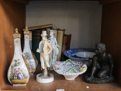 Lot 407 - Ceramics, including a Royal Worcester Hadley...