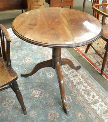 Lot 507 - George III mahogany tripod table