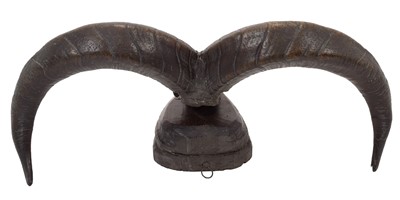 Lot 59 - Antlers/Horns: Blue Sheep or Bharal (Pseudois...