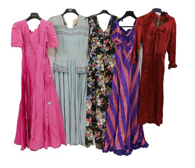 Lot 2064 - Circa 1930/50s Evening and Other Dresses,...