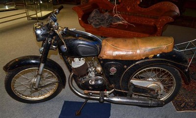 Lot 1014 - A James Flying Cadet 125cc Motorcycle, Registration NDC995, registered 17.3.1961, with V5 and...